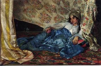 Arab or Arabic people and life. Orientalism oil paintings  428, unknow artist